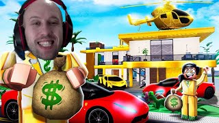 בניתי את הבית הכי מטורף וענק ברובלוקס ! | Mega Mansion Tycoon 🌴