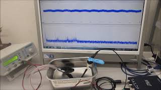 超音波システム（音圧測定解析、発振制御）　ultrasonic-labo