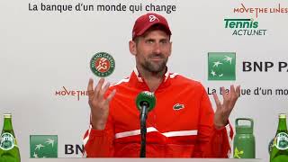 Tennis - Roland-Garros 2024 - Novak Djokovic : "I don't know if I'll be able to play..."