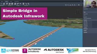 Simple Bridge in Autodesk Infrawork