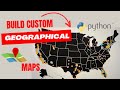 Build custom Geographical Maps in Python Using Plotly - Pandas | Pavithras Podcast