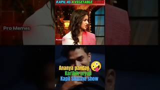 Ananya panday and Kartik Aryan at Kapil Sharma show #kapilsharmashow #funnyshorts #shortsfeed