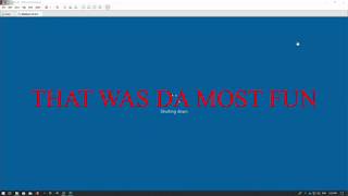 Screwing around with Pynput Python