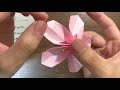 【折り紙】桜 origami cherry blossom