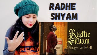 RADHE SHYAM TEASER ANNOUNCEMENT | PRABHAS, POOJA H | BHUSHAN K | Reaction | Nakhrewali Mona
