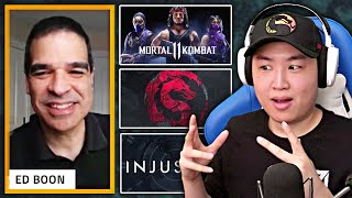 ED BOON Talks KOMBAT PACK 2, NEW Mortal Kombat Movie & MORE!! [REACTION]