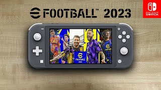 EFootball 2023 | Nintendo Switch Lite Gameplay | Remote Play