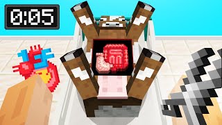 Saving a COWS Life In Minecraft… (Surgery)
