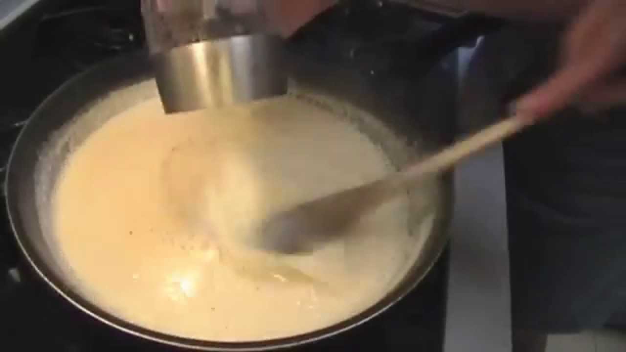 Bechamel Sauce, How To Make A White Sauce - YouTube