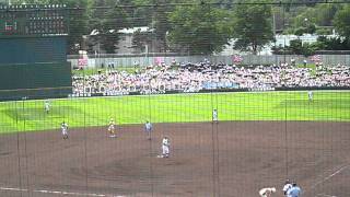 札幌南　勝利の瞬間（札幌南３－２北海道栄）