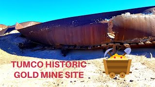 HISTORIC GOLD MINING TOWN TUMCO NEAR YUMA ARIZONA