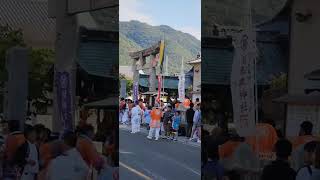 大山神社秋祭り(朝)