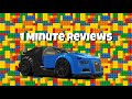 LEGO Speed Champions BUGATTI CHIRON: 1 Minute Reviews