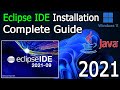 How to install Eclipse IDE on Windows 11 (2021-09) [ 2021 Update ] Eclipse with JAVA 17 Installation