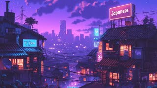 1980s \u0026 90s Lofi Hip Hop Beats 🎧 Retro Vibes \u0026 Nostalgic Japanese Town Ambience 🌆 Lofi Rain Playlist