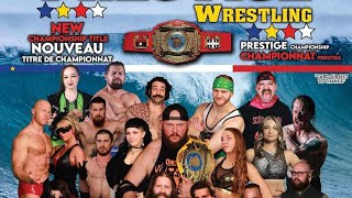 Lutte Prestige Wrestling: NBWA Tag Team Champions Money Talks VS. The Strong Brothers