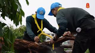 ศบภ.มทบ.23 ซ่อมแซมบ้านให้กับประชาชนที่ได้รับความเสียหายจากเหตุวาตภัยในพื้นที่จังหวัดขอนแก่น