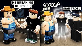 I snitched on a Roblox noob and got him banned