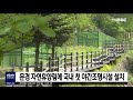 문경 자연휴양림 국내 첫 경관시설 설치 안동mbc