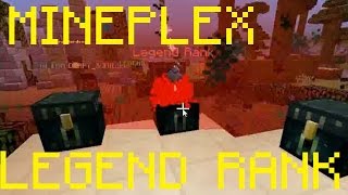 Getting Mineplex Legend Rank in a chest!