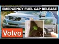 Volvo Backup Fuel Cap Release Toggle