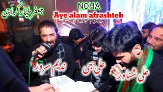 Aye alam afrashteh  | Ali Jee || Ali Shanawar | Nadeem Sarwar Jaffer e Tayyar | Old noha Live