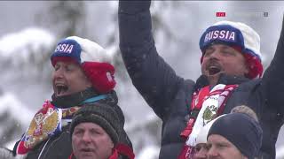 Biathlon Hochfilzen Women's Relay 2019–20 IBU World Cup 14.12.2019