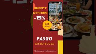 PasGo - Giảm giá HOT bufet D'Maris Sài Gòn