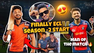 Finally ECL Start 🔥|| Behind the scene of ecl hotel 😍|| Banglore Bashers win 😱