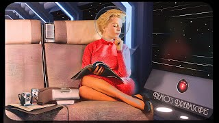 You're traveling across the Universe 🚀 (Oldies music, Spaceship White Noise for Sleeping) 11H ASMR