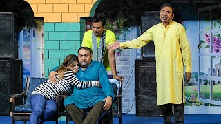 Rashid Kamal With Kiran Butt & Tasleem Abbas | New Best Comedy Stage Drama Clip 2022