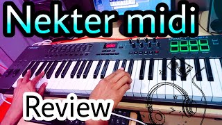 Nekter impact Lx 61 plus midi controller| Review midi keyboard | Sachin Nigam