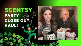 Scentsy party close out haul! Including Isle of Clover Bar! #scentsy #scentsywarmer #haulvideo