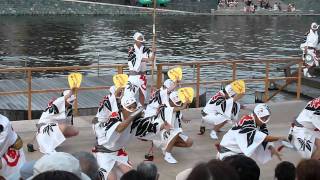 2011阿波踊り　ささ連　ボードウォーク