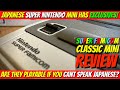 SFC Mini REVIEW: This Japanese Super Nintendo Mini HAS EXCLUSIVES!