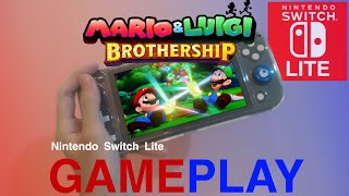 Mario & Luigi: Brothership Nintendo Switch Lite Gameplay