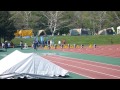 2014北見支部高体連陸上　男子100m決勝