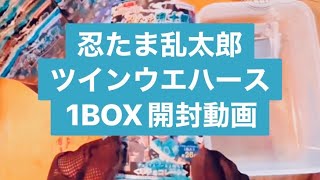 忍たま乱太郎ツインウエハース1BOX開封動画