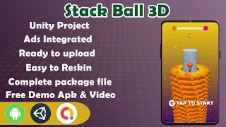 Stack Ball 3D - Source code available for sell - Game zone