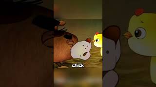 Surprisingly, the dog hatched chicks.#shorts  #animation #cartoon #funnyvideo  #animated #funny