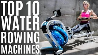 Top 10: Best Water Rowing Machines of 2021 / Wood Rower Machine, Fitness, Exercise, Workout