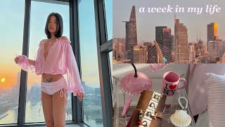 A WEEK IN MY LIFE | Trying aerial hoop, painting date + vintage finds
