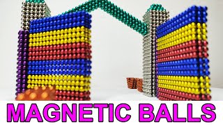 How to make a gate from magnetic balls | Amazing Magnetic Balls