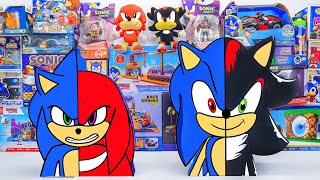 Sonic The Hedgehog Toys Unboxing ASMR | Sonic Movie 3 Transforms into Shadow | Sonic vs Knuckles