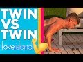 Exclusive: The twins go head to head in a push-up challenge | Love Island Australia 2019