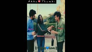 Akka thambi👫 caring love🥰💙//whatsapp status videos//DK brother and sister love...