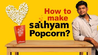 How to make Sathyam Popcorn ? | Vj Abishek | Open Pannaa