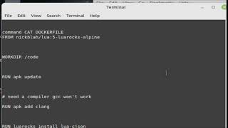 Programming {{ lua luarocks cjson }} array cli