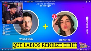 ZEIN sorprendido con los LABIOS de RENRIZE 😳😉