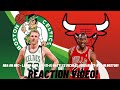 NBA On NBC - Larry Bird (34-15-8) Battles Michael Jordan (37-9-7) In Boston! 1991 | REACTION